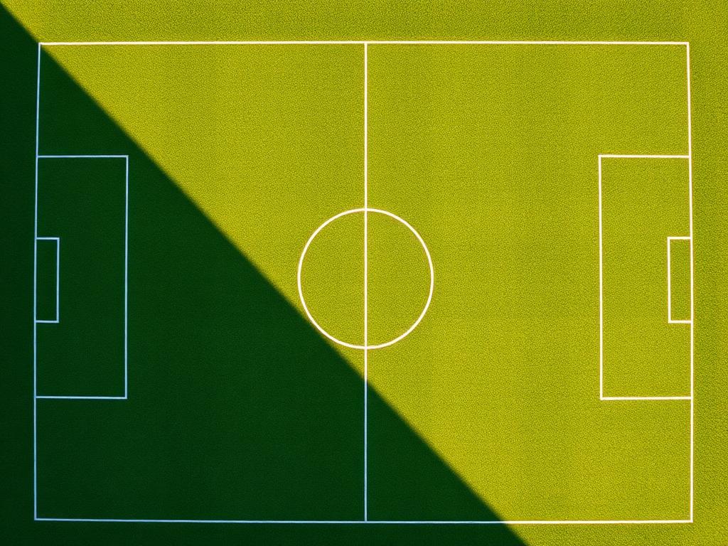 Campo da calcio 11 illuminato